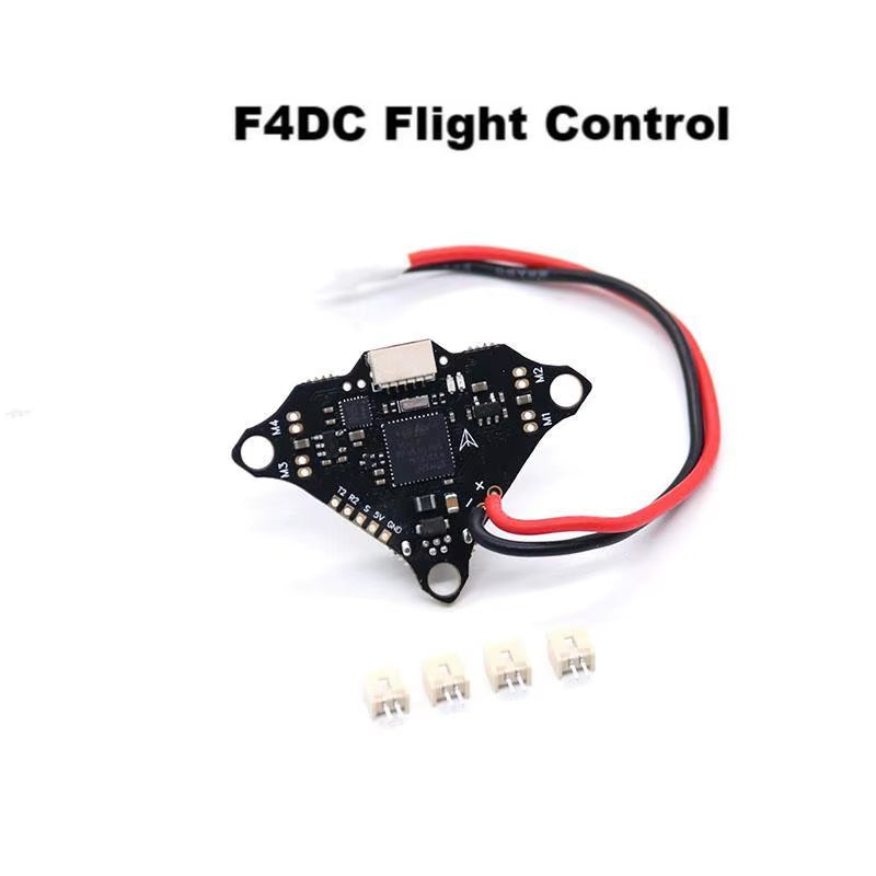 F4DC Flight Control Carbon Fiber 10MM Frame Kit 8520 Brush Motor 55Mm AB Propeller Propeller Protectionsleeve
