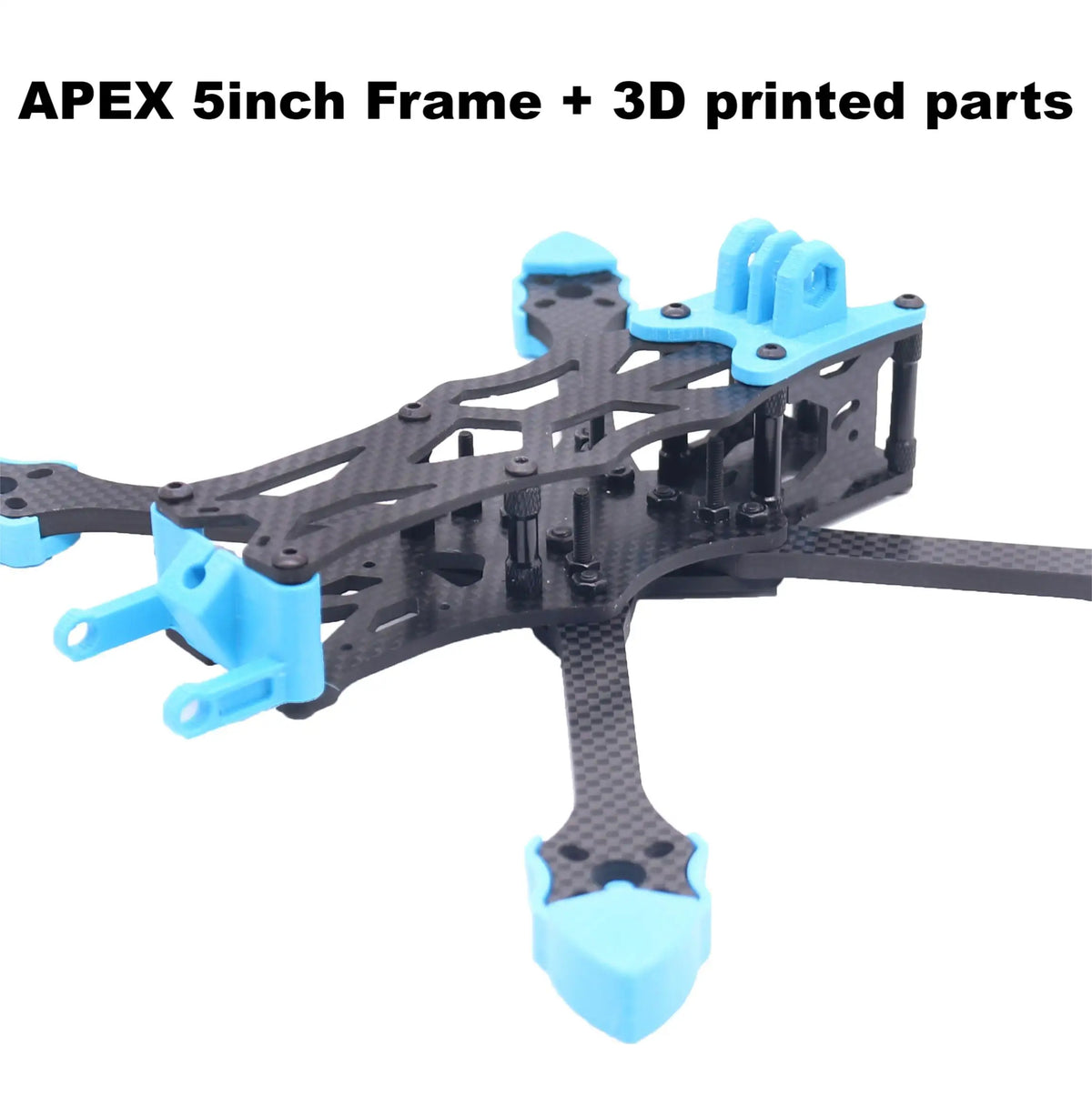 RC APEX 5Inch FPV Drone Frame Kit Carbon Fiber Racing Drone Quadcopter Freestyle INAV Beatflight F722 Ardupilot Flight Control