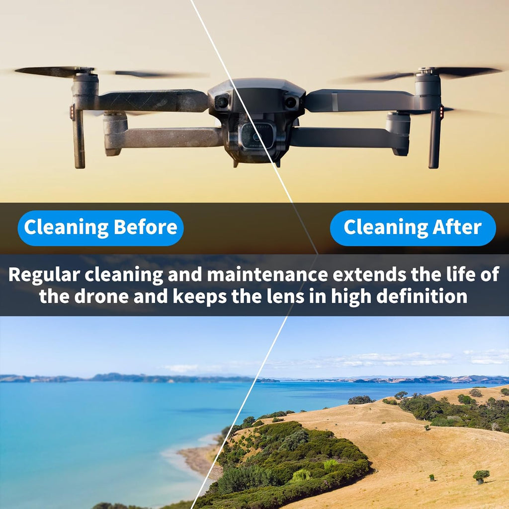 Professional Drone Cleaning Kit for DJI, Holy Stone, Scoot, and FPV Drones - Essential Accessories