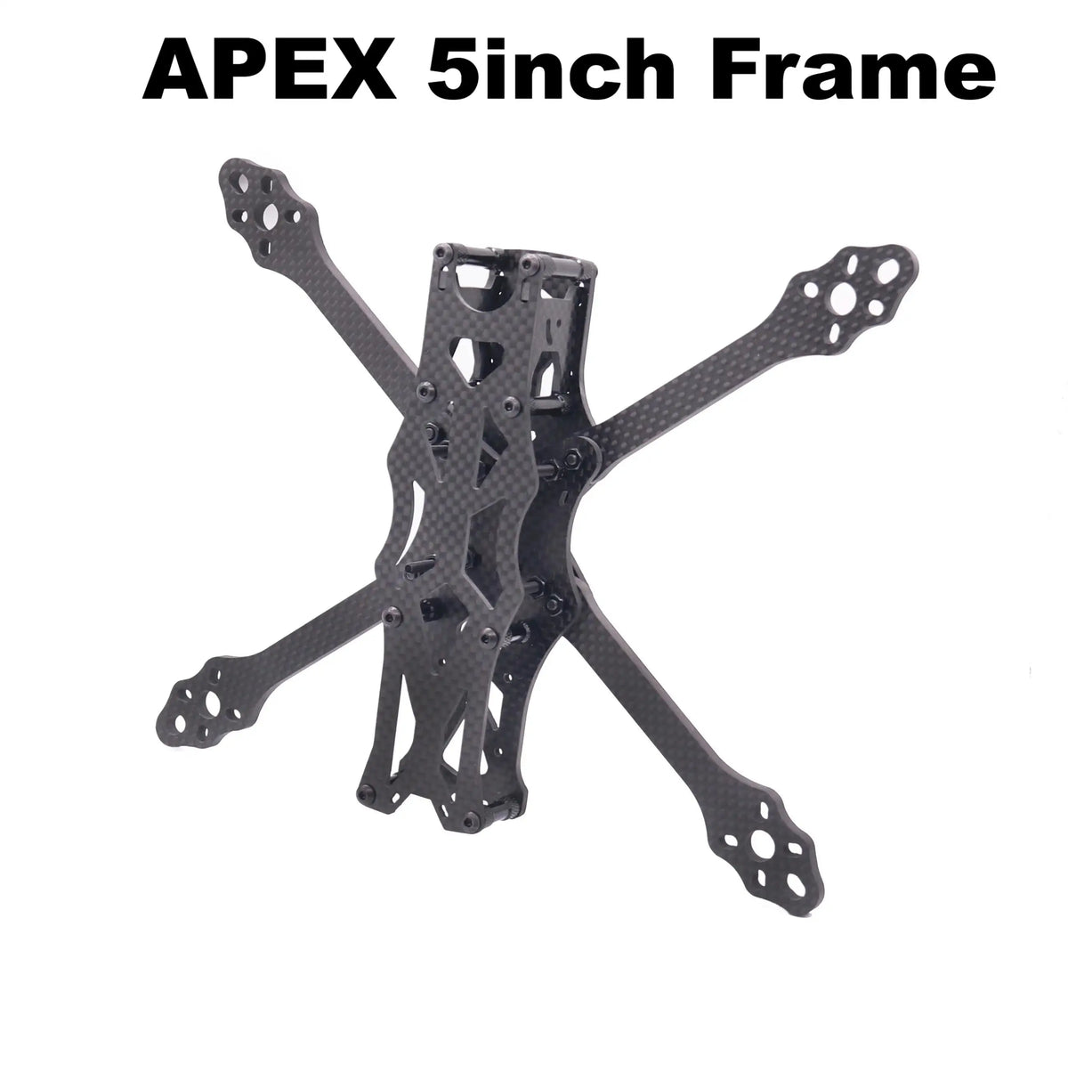 RC APEX 5Inch FPV Drone Frame Kit Carbon Fiber Racing Drone Quadcopter Freestyle INAV Beatflight F722 Ardupilot Flight Control