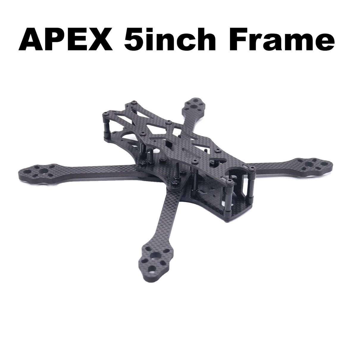 RC APEX 5Inch FPV Drone Frame Kit Carbon Fiber Racing Drone Quadcopter Freestyle INAV Beatflight F722 Ardupilot Flight Control