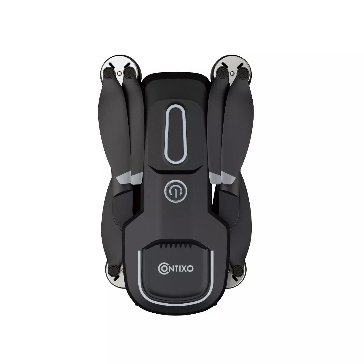 Contixo F16 Ziro Stunt Drone with 1080P HD Camera, FPV Capability, Foldable Design, 16-Minute Flight Time, Brushless Motor, and Follow Me Feature - Black