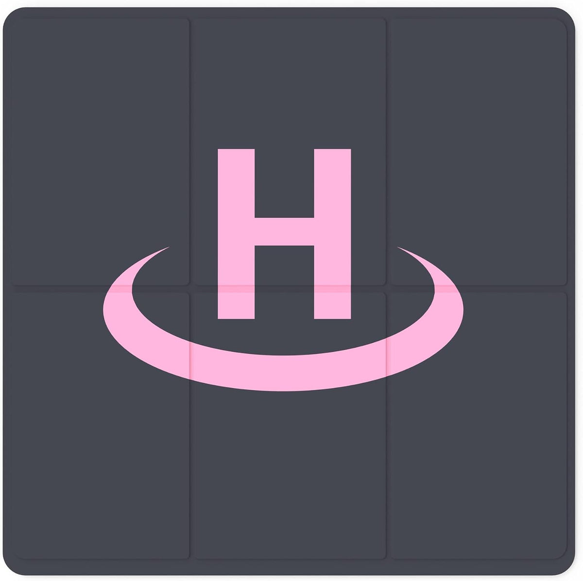 25-Inch Weighted Drone Landing Pad for DJI Mini 3 Pro, Mavic 3, Mavic Air 2/2S, DJI Mini 2, FPV Drone, and Avata Fly More Kit Accessories (Pink)