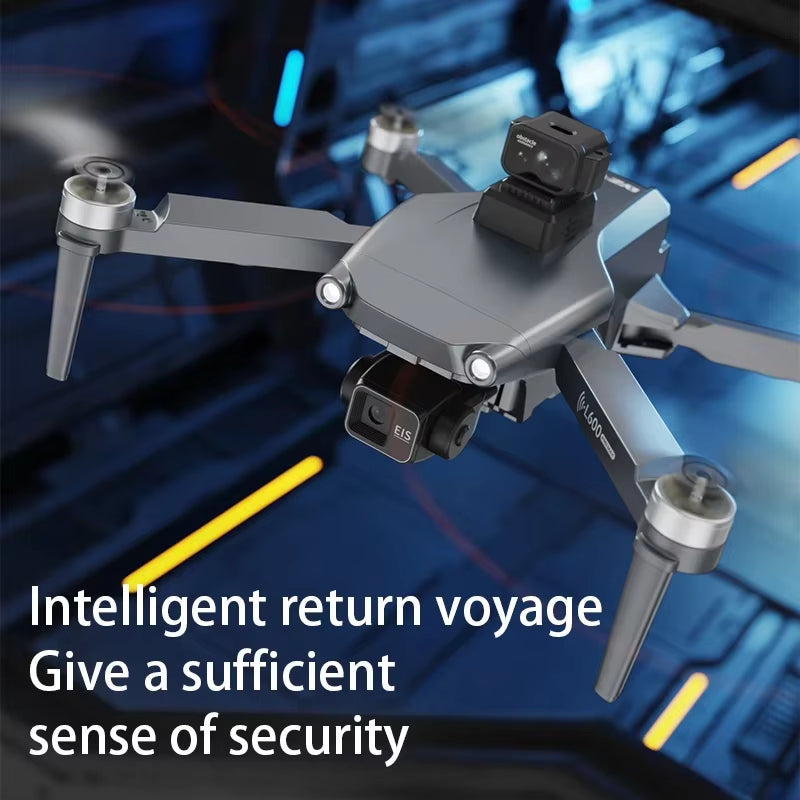 Original L600-2 MAX GPS Drone Professional 8K Dual Camera New 5KM 3-Axis Gimbal Obstacle Avoidance Brushless Quadcopter Toy