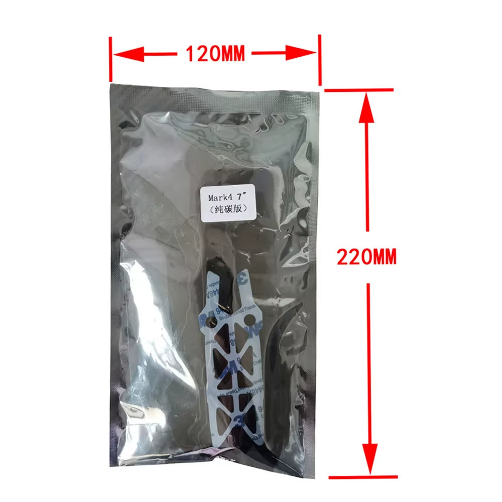 1Pcs Mark4 Mark 4 HD 7Inch 295Mm 3K Carbon Fiber Quadcopter Frame Freestyle FPV Racing Drone Kit with 3D Print Part Accessories