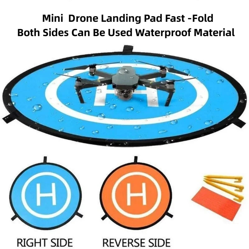 Universal Foldable Landing Pad for RF06 Drone Quadcopters - Available in 55cm and 75cm Sizes